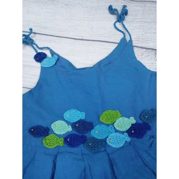 4 Isabel Garretón Crocheted Fish Dress - Picture 2 of 7